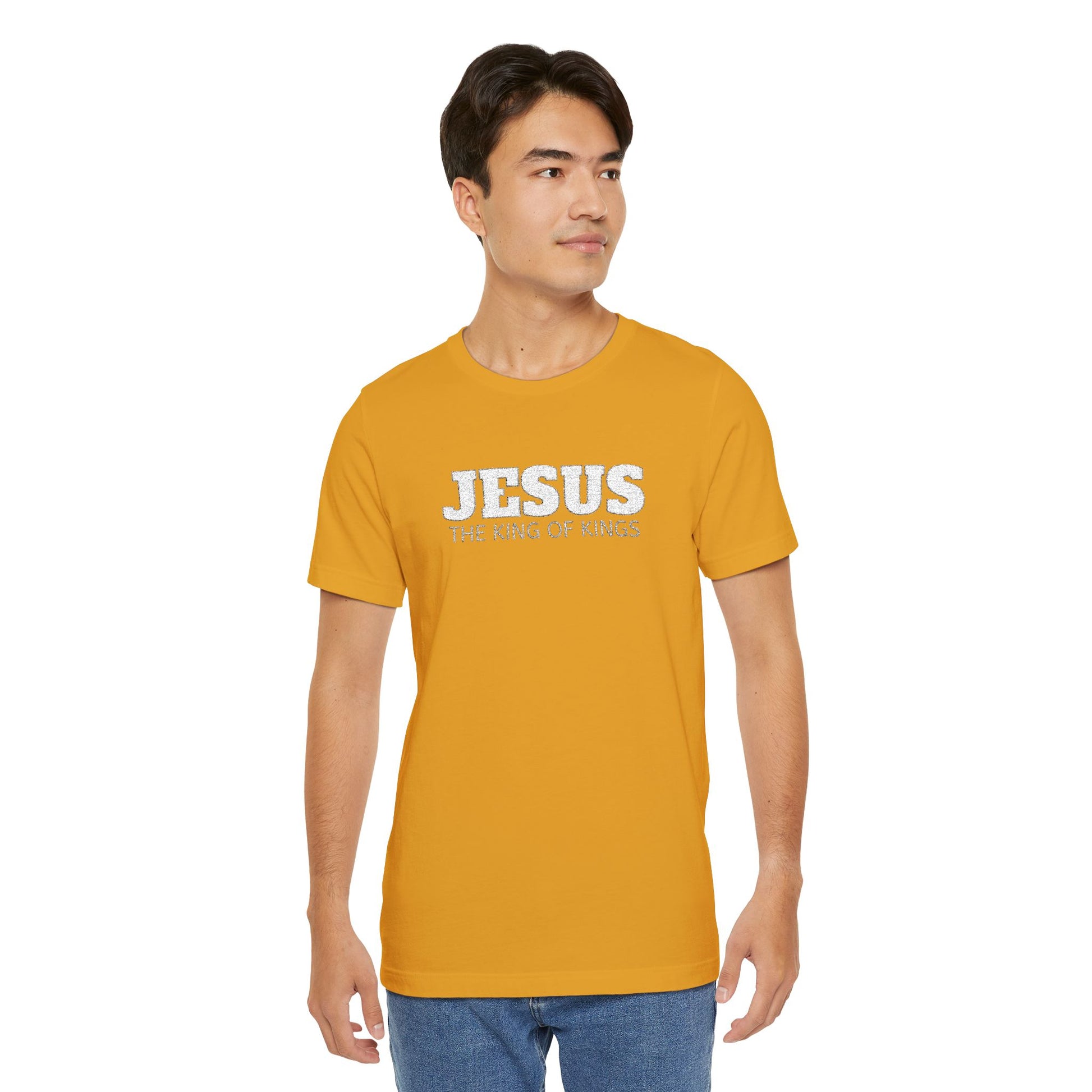 Jesus Inspired Short Sleeve Tee, Faith T-Shirt, Christian Apparel, Summer Top, Religious Shirt, Gift for Believers
