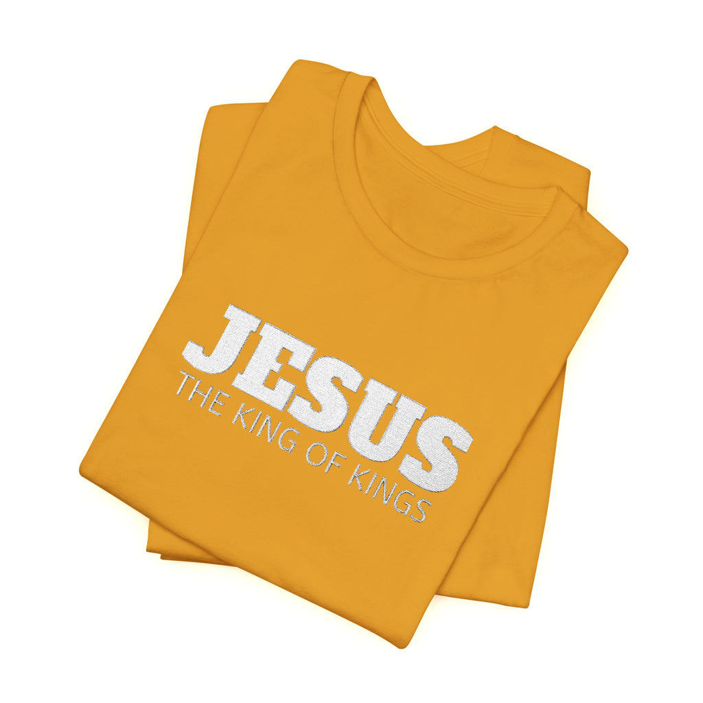 Jesus Inspired Short Sleeve Tee, Faith T-Shirt, Christian Apparel, Summer Top, Religious Shirt, Gift for Believers